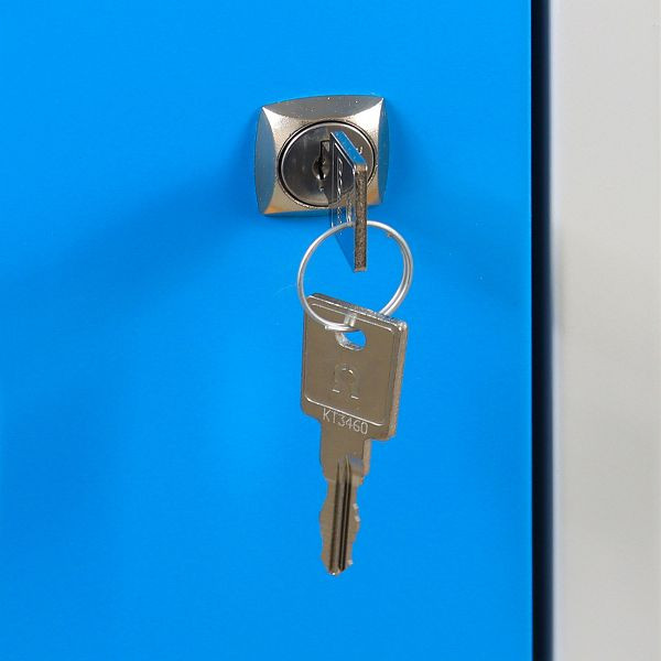 ADB werkbank met 2 plaatstalen kasten, breedte 1500 mm, 42506