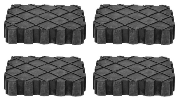 KS Tools Universele rubberpadset voor hefplatform, 4-pack, 160.0391-TD