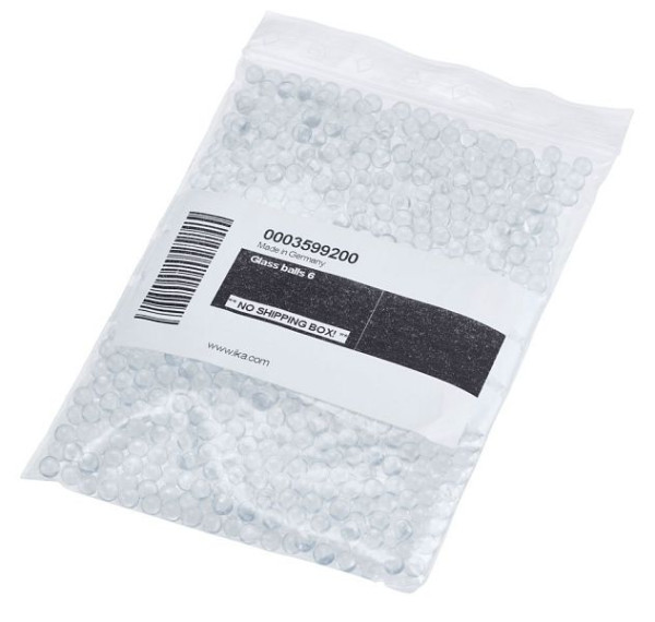 IKA glazen bollen, 250 g, glazen bollen voor BMT mengvaten, 0003599200