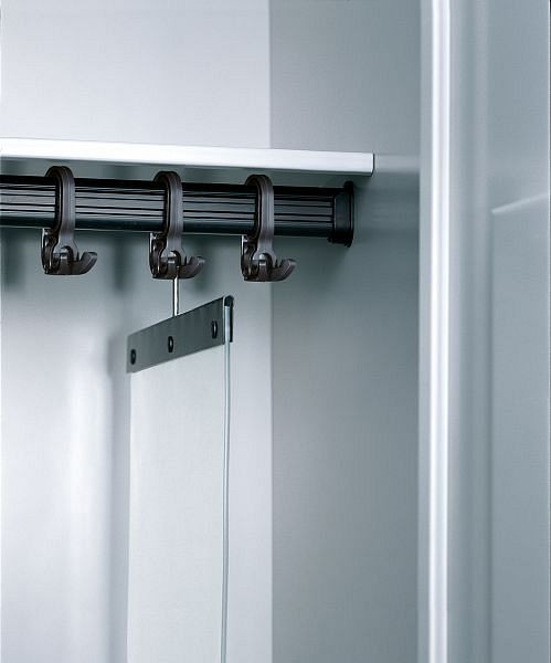 C+P flexibele kunststof scheidingswand, kleur: lichtdoorlatend, H1210T300 mm, 4500-705
