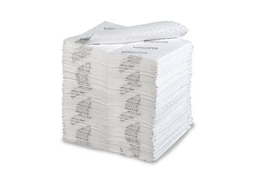 DENSORB bindende fleece matten EXTRA, uitvoering "oliezwaar", 2-laags, 40 x 50 cm, VE: 100 stuks, 243-806