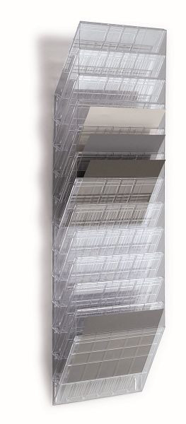 DURABLE FLEXIBOXX 12 A4 liggend formaat, transparant, 1709781400