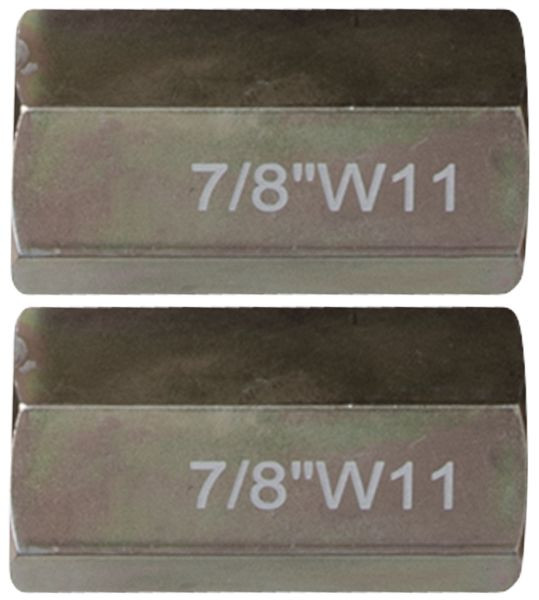 KS Tools draadadapterset 7/8"x11G, 2-delig, 460.1781
