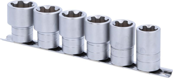 KS Tools 1/2" Torx-E-Plus dopsleutelset, 6-delig, EPL22-EPL32, 911.3135
