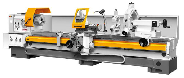 ELMAG universele draaibank, PREMIUM CU 760 RD - Vario hartbreedte 6000 mm-, inclusief RÖHM klauwplaat, 88665