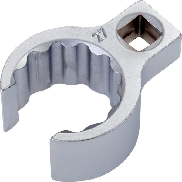 Hazet ringsleutel, dubbel zeskant, open, hol vierkant 10 mm, buiten dubbel zeskant profiel, 27 mm, binnen vierkant 10 = 3/8", 848Z-27