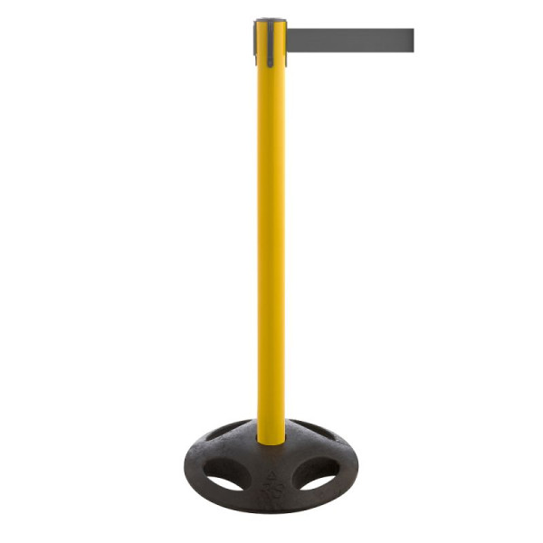 Stein HGS HGS personengeleidingssysteem -P-Line Utility-, geel, grijs, met magnetisch banduiteinde, 12828e-0804