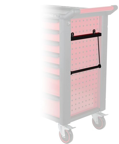 KS Tools RACINGline papierrolhouder, zwart, 826.9003