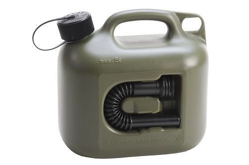 DENIOS jerrycan PROFI, 5 liter, olijf, verpakking van 12, 308358
