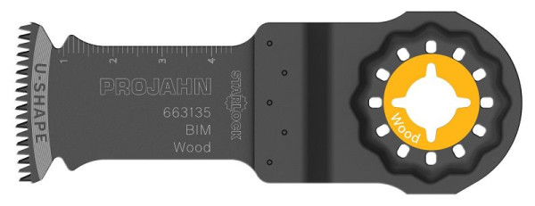 Projahn invalzaagblad voor hout, BIM, Starlock, 32mm x 50mm, VE: 20 stuks, 6631320