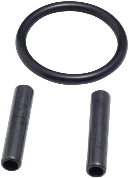 Hazet reserveonderdelenset voor veerspanner: 2 cilindrische pennen en 1 O-ring, 7 mm, 4900-02A/3