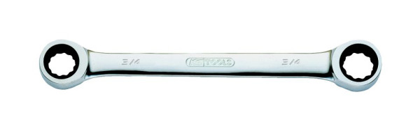 KS Tools GEARplus dubbele ratelringsleutel, 9/16"x5/8", 503.4404