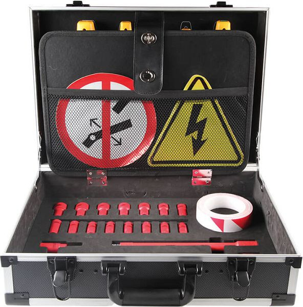 Kunzer VDE gereedschapset, 43-delig in aluminium koffer, 7VDE43