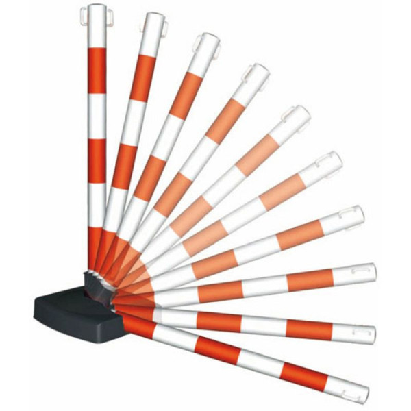 Stein HGS HGS kettingpaal -Guarda Flex- opvouwbaar, rood/wit, 11645