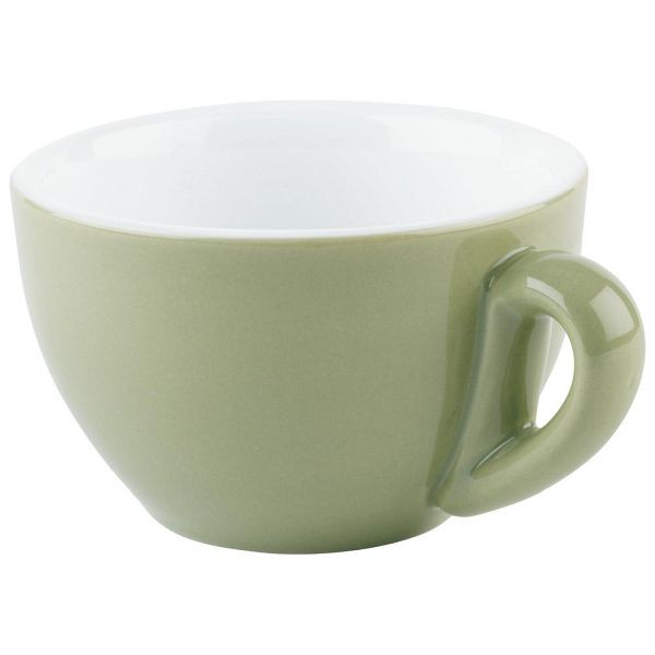 APS koffiekopjes in groen Ø 9,5 cm, hoogte: 6 cm, 200 ml, verpakking van 6, 16004