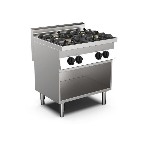 Mareno M0-700 gasfornuis 4 branders, 80cm, 170.402