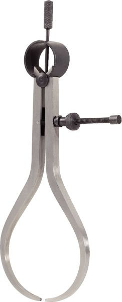 KS Tools precisie veerkompas externe knop, 280 mm, 300.0428