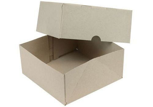 TransPak opzetdoos, massief karton, binnenafmetingen 218 x 215 x 100/100 mm, VE 25 stuks, 299463