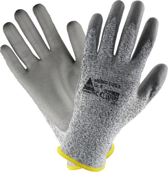 Hase Safety MEDIO CUT 3, 5-Fg.-Sicherheitshandschuhe, schnittfest, Größe: 8, VE: 10 Paar, 508430-8