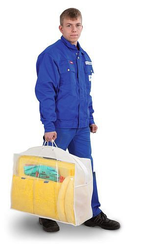 DENSORB noodset in een transparante draagtas
