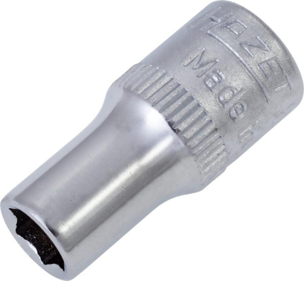 Hazet dop, zeskant, vierkant hol 6,3 mm (1/4"), buiten zeskant tractieprofiel, 7/32", 850A-7/32