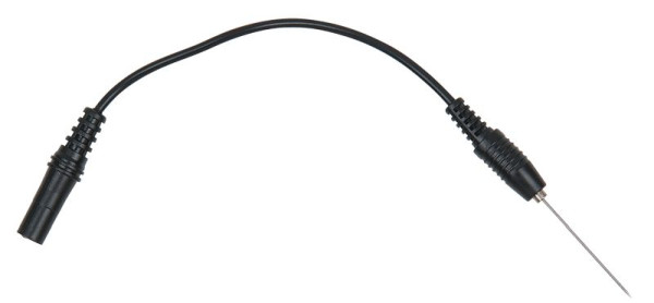 KS Tools 4,0 mm ingangsbus op naaldvormige testtip, zwart, 150.1673