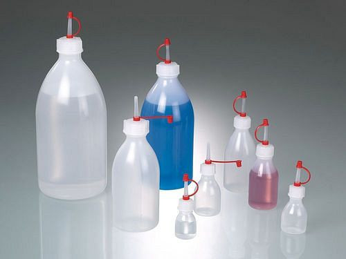 DENIOS druppelflesje van LDPE, met dop, 10 ml, verpakking van 180, 309718