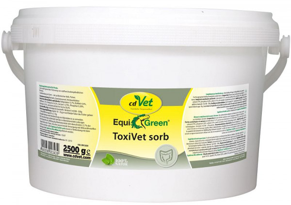 cdVet EquiGreen ToxiVet sorbet 2,5 kg, 343