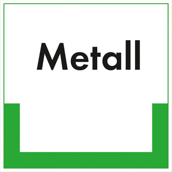 Stone HGS identificatieplaatje metaal, 100x100mm/folie, zelfklevend/milieuvriendelijk, 35.6729