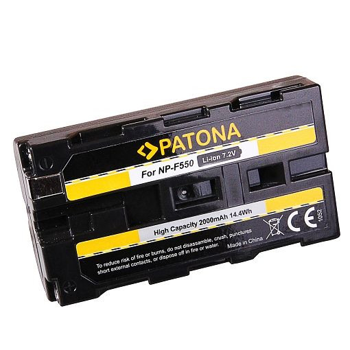 OTB NP-F 550 Li-Ion batterij voor Sony 2200 mAh 7.4V 16.3Wh, 19886