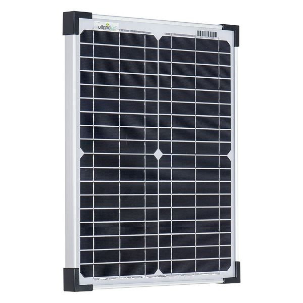 Offgridtec 20W mono zonnepaneel 12V, rendement >18%, 3-01-001560