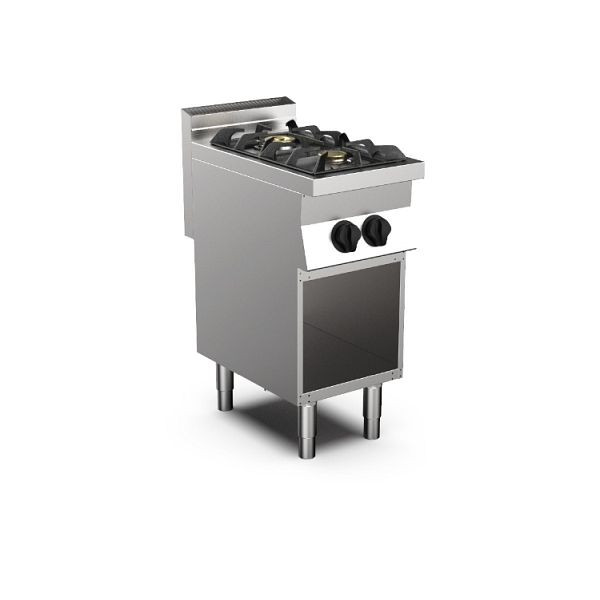 Mareno M0-700 gasfornuis 2 branders, 40cm, 170.401