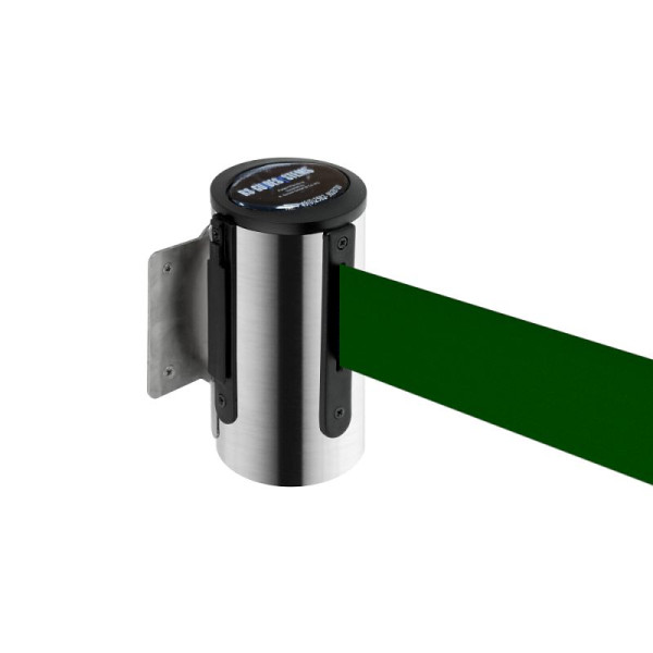 Stein HGS HGS wandbandcassette -P-Line Future-, RVS, donkergroen, met bandeindstuk (standaard), 12850s-1002