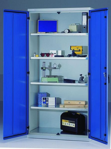 KLW stofdichte dubbeldeurs kast, 2000 x 1000 x 490 mm H x B x D, stof- en spatwaterdicht volgens IP54, 7FN-NH2000TD-I204XRB