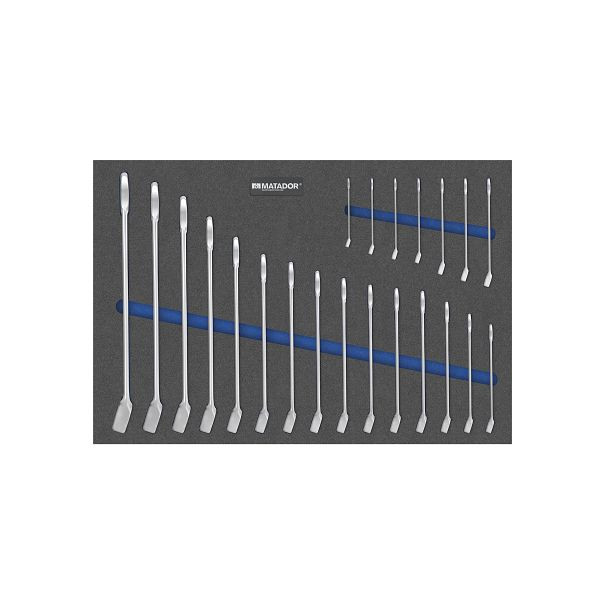 MATADOR gereedschapsmodule: ringsleutel, 3/3: 579 x 390 mm, gewicht: 4250 g, 8164 3185