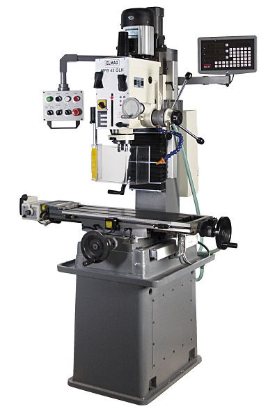 ELMAG tandwielfrees- en boormachine, model MFB 45 GLH, inclusief 3-assige positieweergave 'SINO', 82150