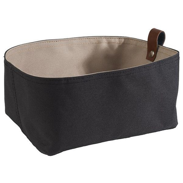 APS broodzak, 24 x 16 cm, hoogte: 10,5 cm, Tetron, beige, donkergrijs, machinewasbaar tot 30 graden, 30348