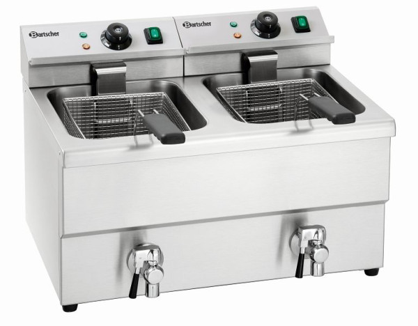 Bartscher dubbele frituurpan "IMBISS II", A150407