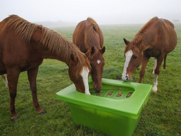Growi-koppeling en paddock-bak van kunststof, ca. 750 breedte x 1100 l x 550 hoogte mm, 10053130