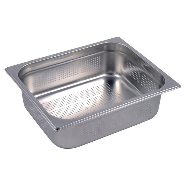 Gastro M RVS GN bak 100mm GN1/2 geperforeerd, GR730