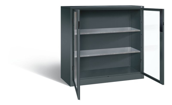C+P gereedschapskast Acurado, H1200xB1200xD500mm, kleur: antracietgrijs, verzonken handgreep, 8531-055 S10225