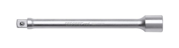 GEDORE rode dopsleutelverlenging 3/8, lengte 125 mm, 3300218