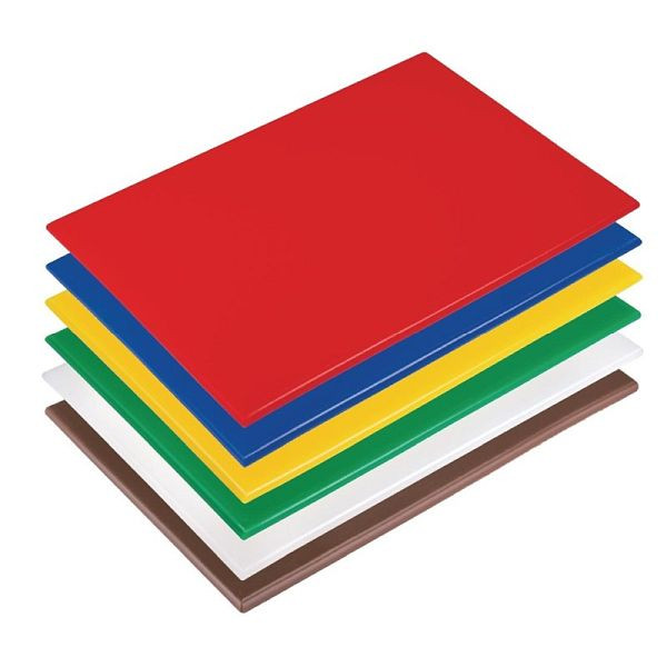 Hygiplas antibacteriële HDPE snijplankenset, HC862