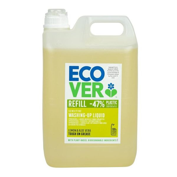 ecover geconcentreerd afwasmiddel citroen en aloë vera 5L, GG203