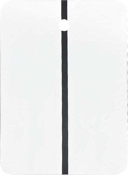 Kunzer kleurstaalkaart wit, metaal 148 x 105 x 0,017 mm, doos à 100 stuks, 7FMK01
