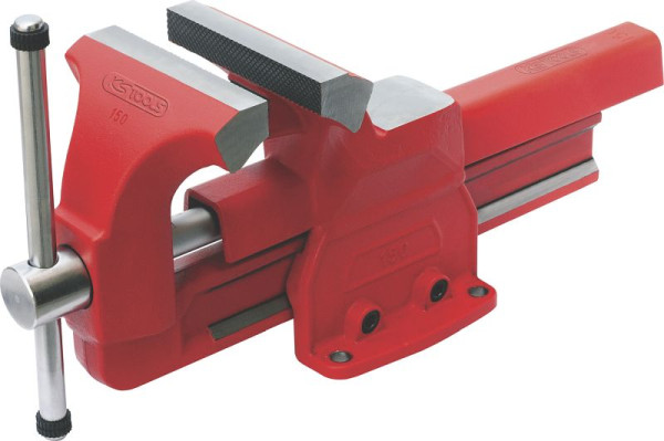 KS Tools parallelbankschroef zonder draaischijf, 90 mm, 914.0026