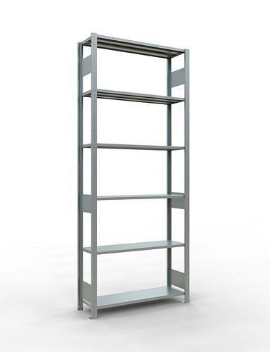 Schulte legbordstelling, basisveld, 6 opbergniveaus, vakbelasting 150 kg, 1060 x 336 x 2500 mm, 278789