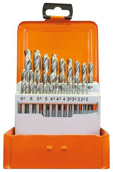 Projahn boorcassette HSS-G DIN1897 21 stuks 2-10,2 / 0,5 mm, 60840