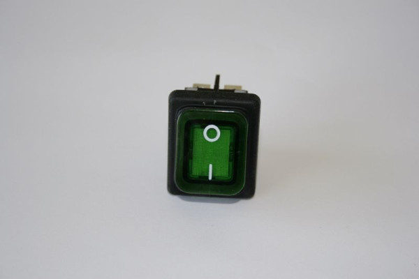ELMAG hoofdschakelaar (groen verlicht 220V) voor MIG EXPERT/PROFI 2000, MASTER 2000, EUROMIG (plus) en andere, 9104121