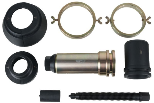 KS Tools differentieel hoofdaslagertrekkerset voor Volvo, 8-delig, 460.3910